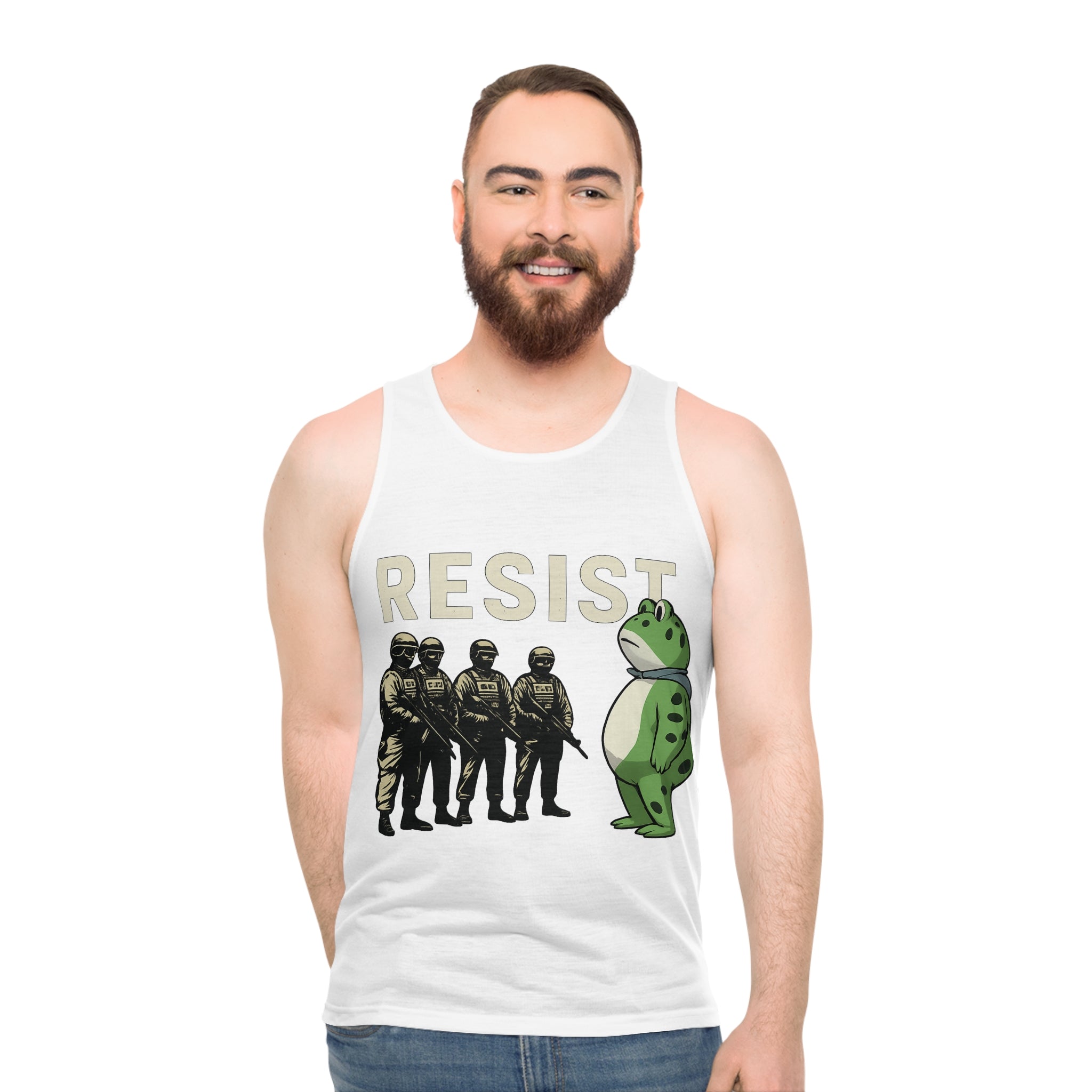 Copy of Frogs Resist Portland Frog Protest 2025 Hoodie , Protest Wear