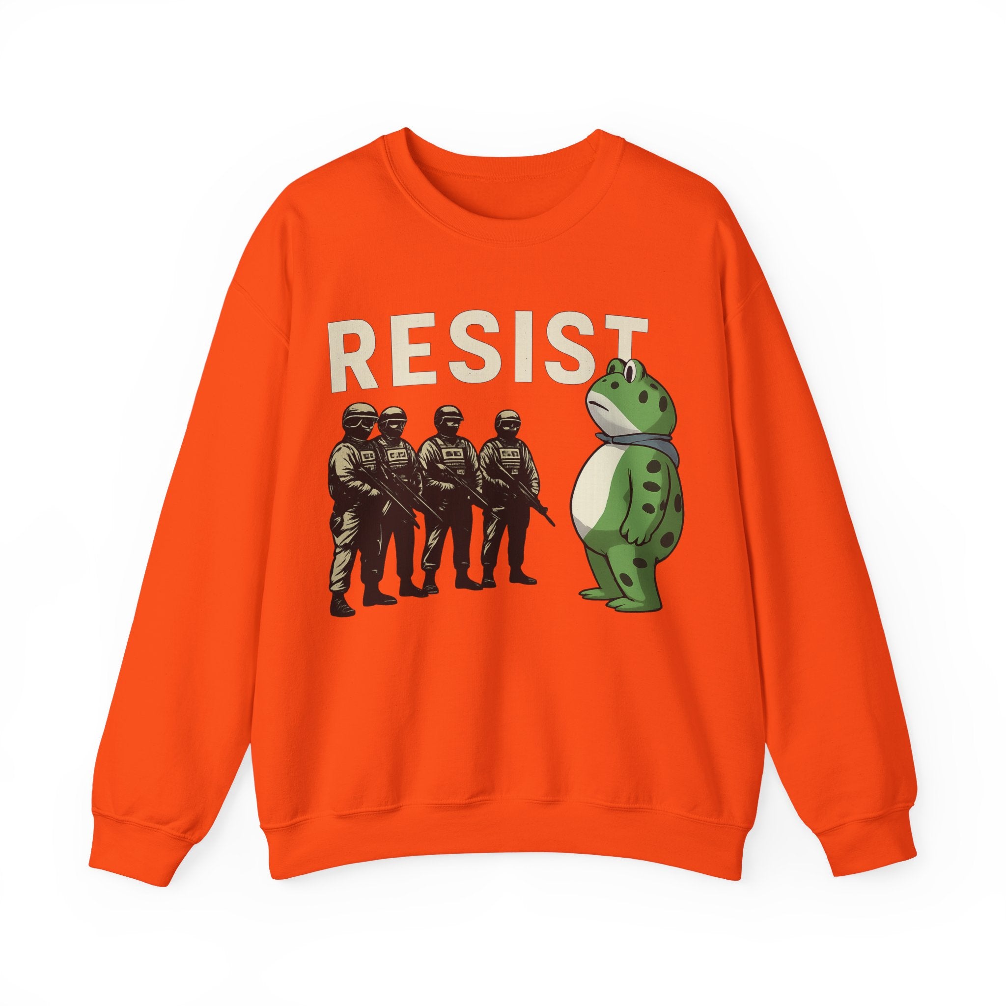 Frogs Resist Portland Frog Protest 2025 Sweatshirt
