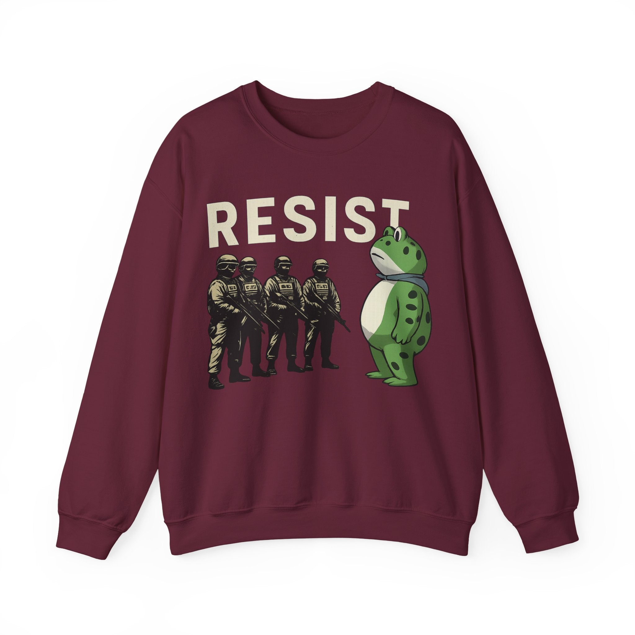Frogs Resist Portland Frog Protest 2025 Sweatshirt