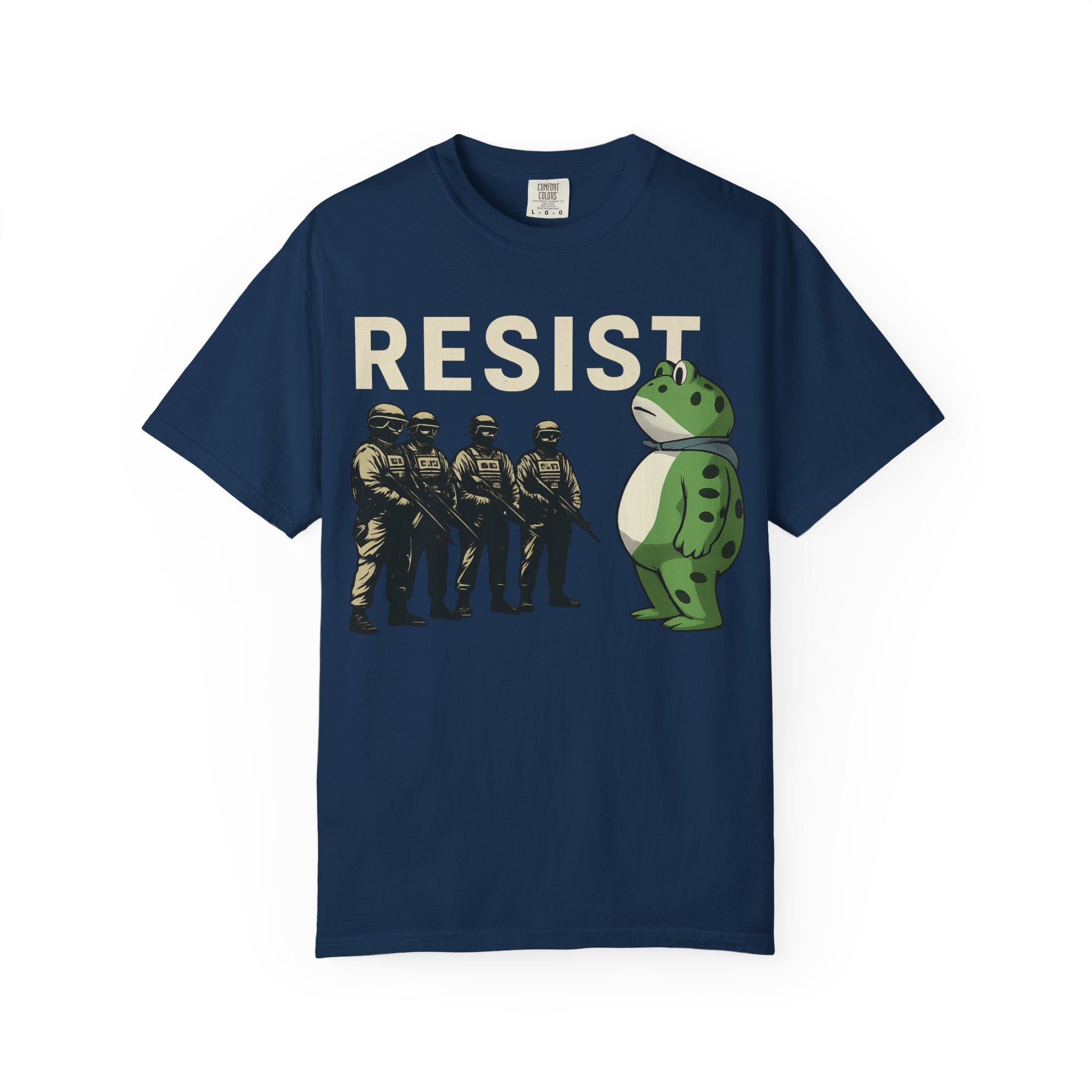Frogs Resist Portland Frog Protest 2025 T-Shirt, Gift for Activists