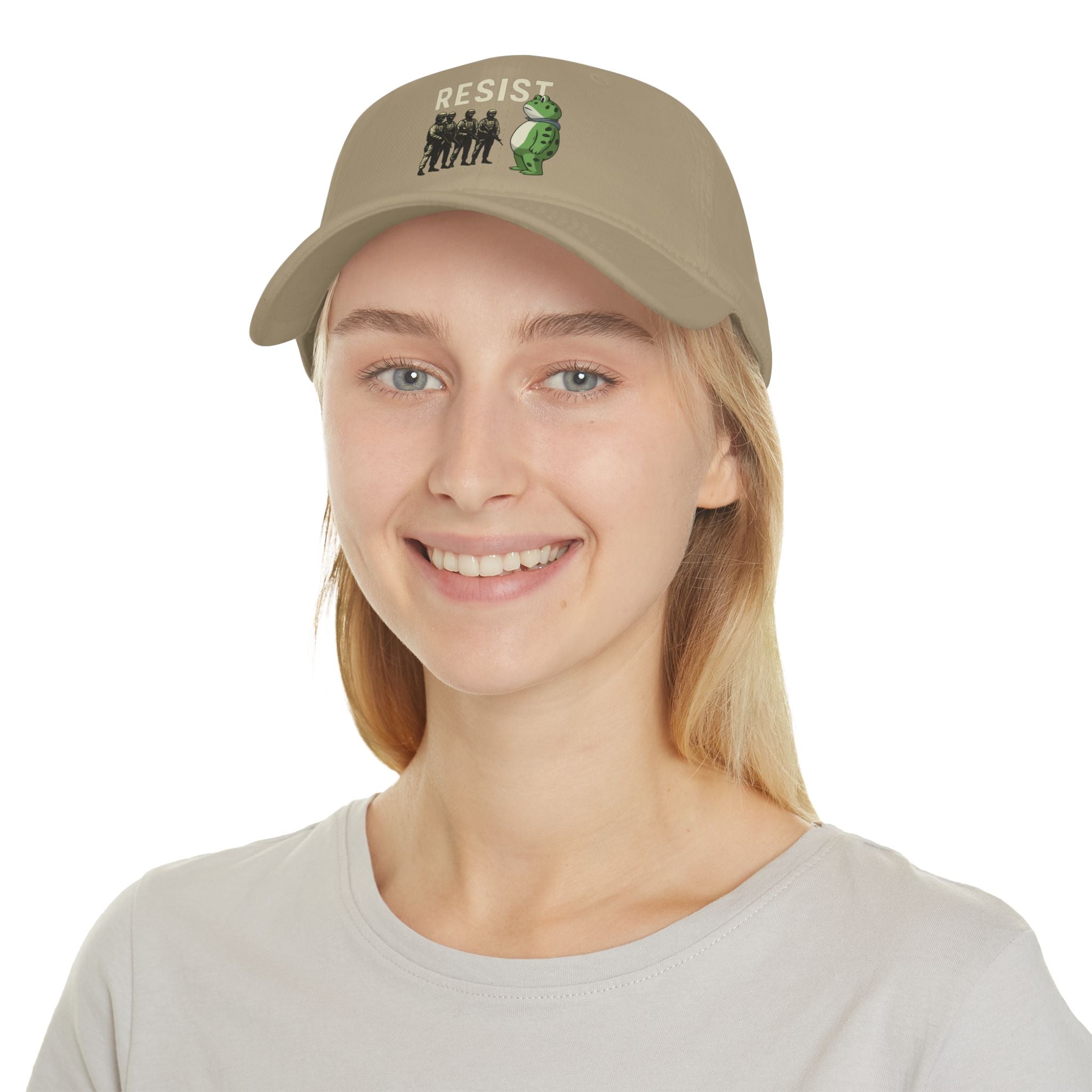 Frogs Resist Portland Frog Protest 2025 Dad Hat