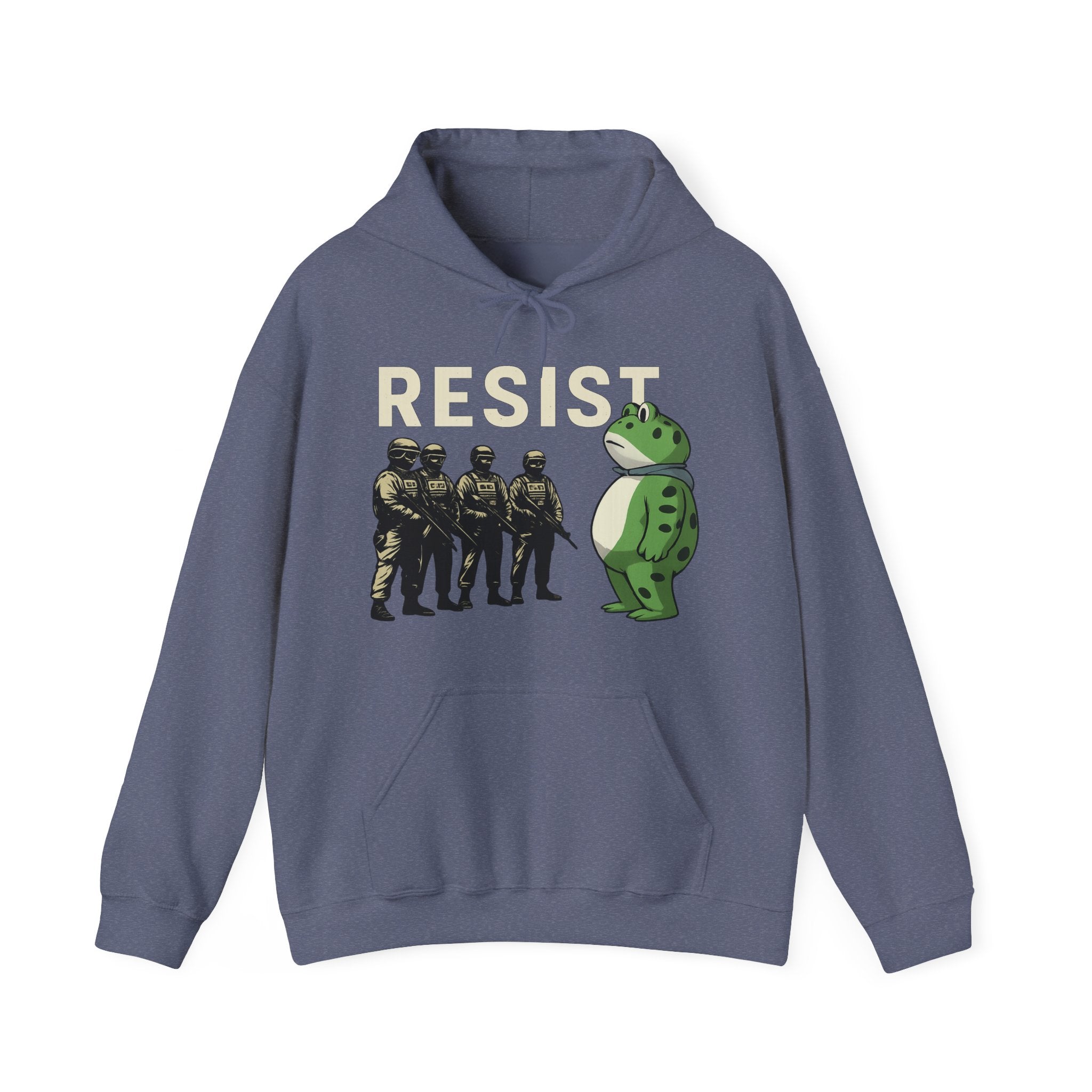 Frogs Resist Portland Frog Protest 2025 Hoodie , Protest Wear