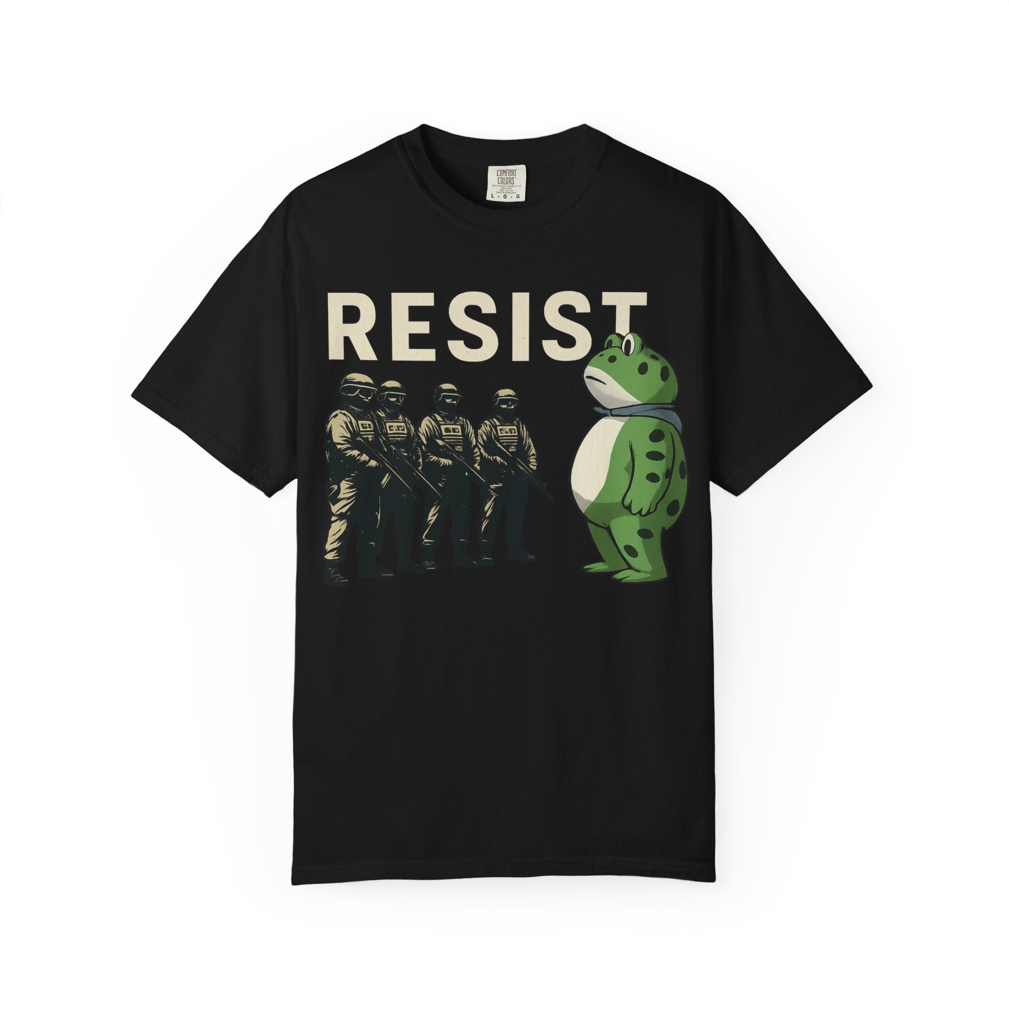 Frogs Resist Portland Frog Protest 2025 T-Shirt, Gift for Activists