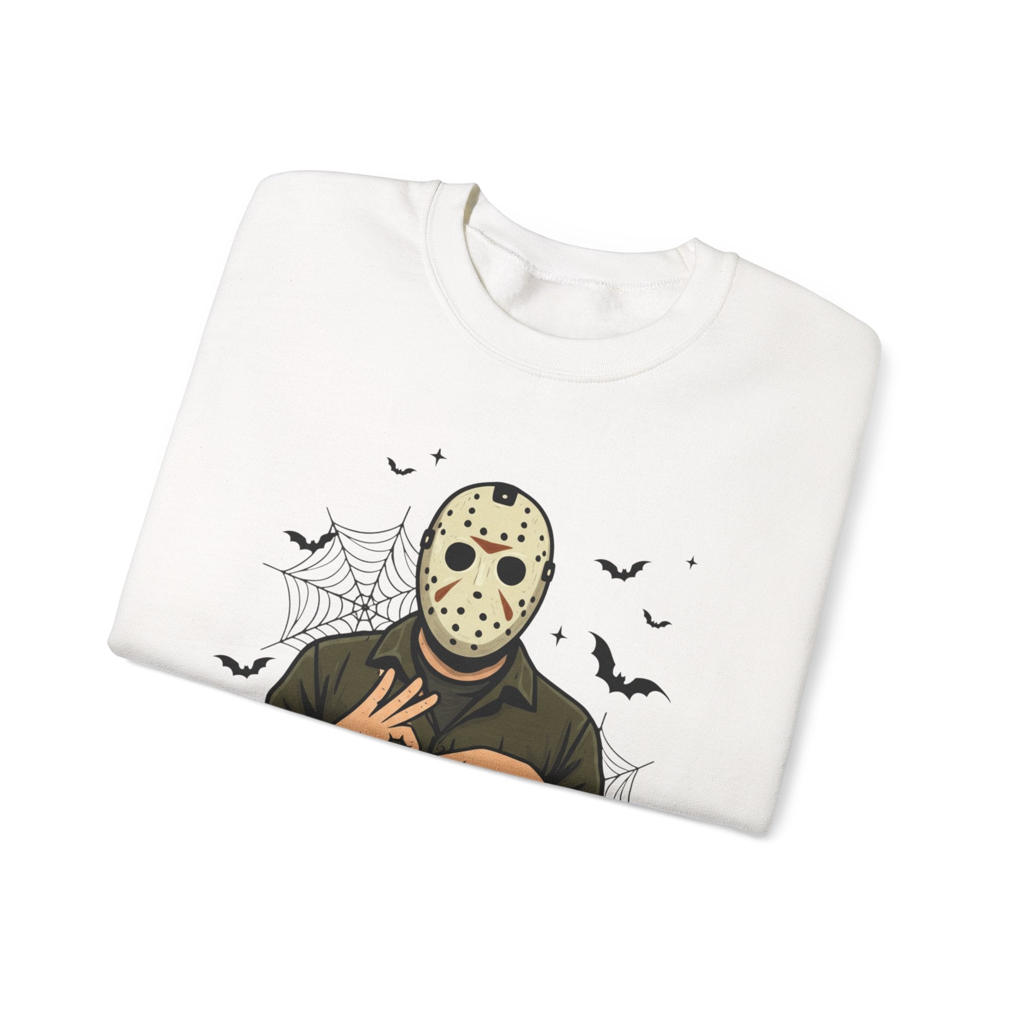 Jason Voorhees Six Seven Funny Halloween Horror Movie 67 Crewneck Sweatshirt