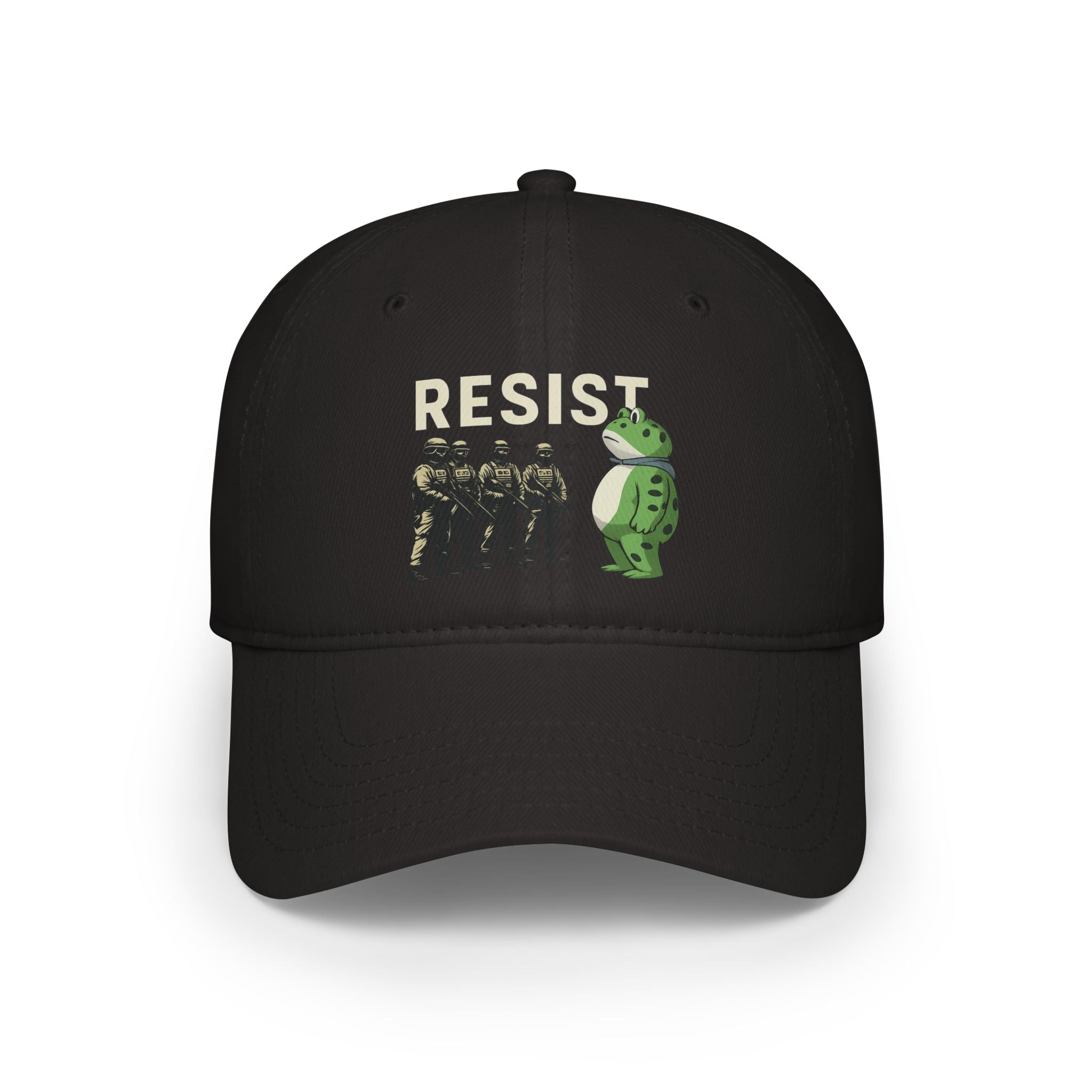 Frogs Resist Portland Frog Protest 2025 Dad Hat