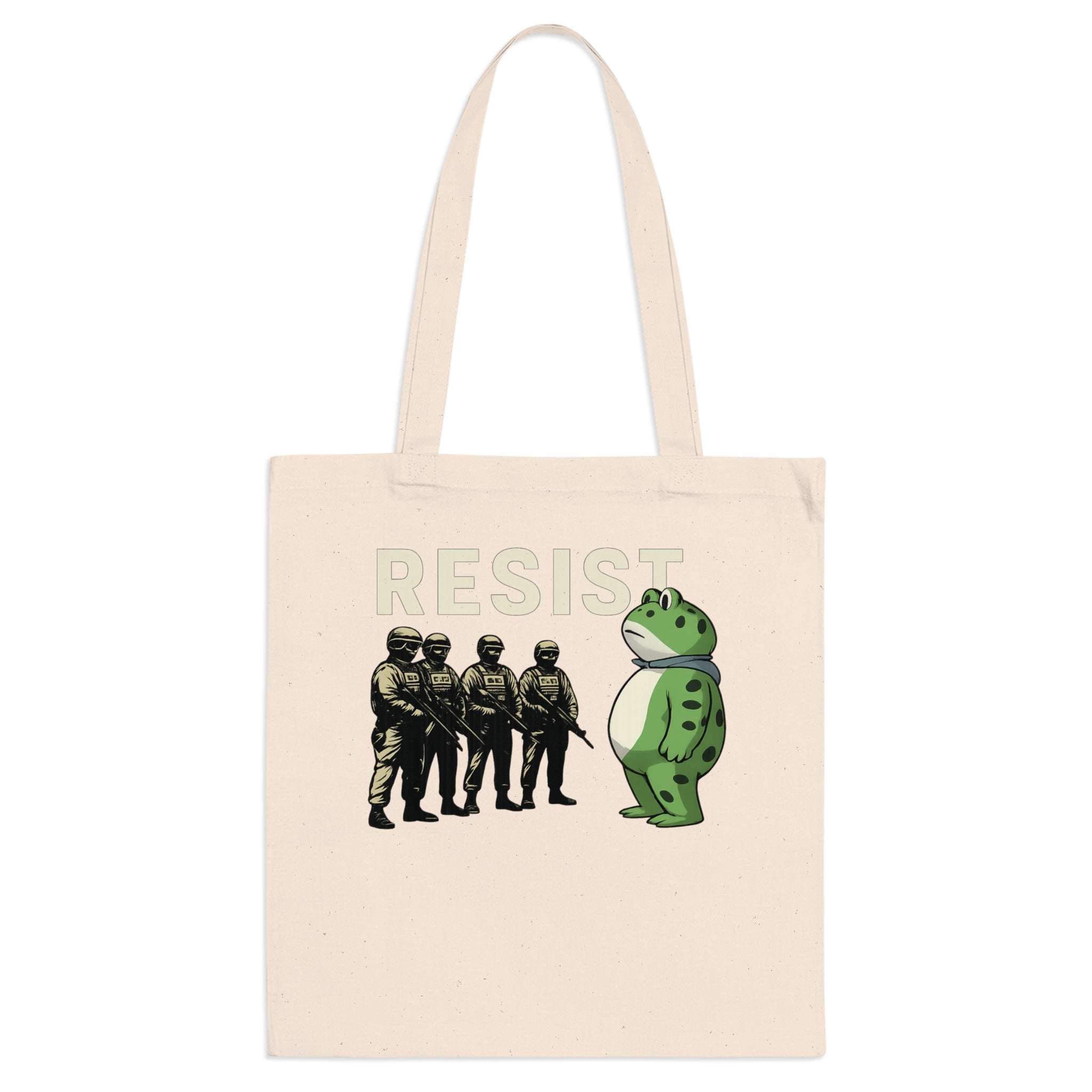 Frogs Resist Portland Frog Protest 2025 Tote Bag