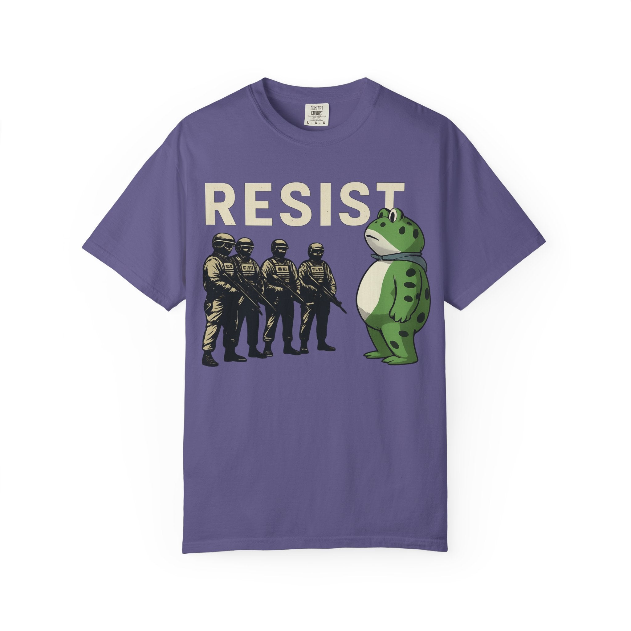 Frogs Resist Portland Frog Protest 2025 T-Shirt, Gift for Activists