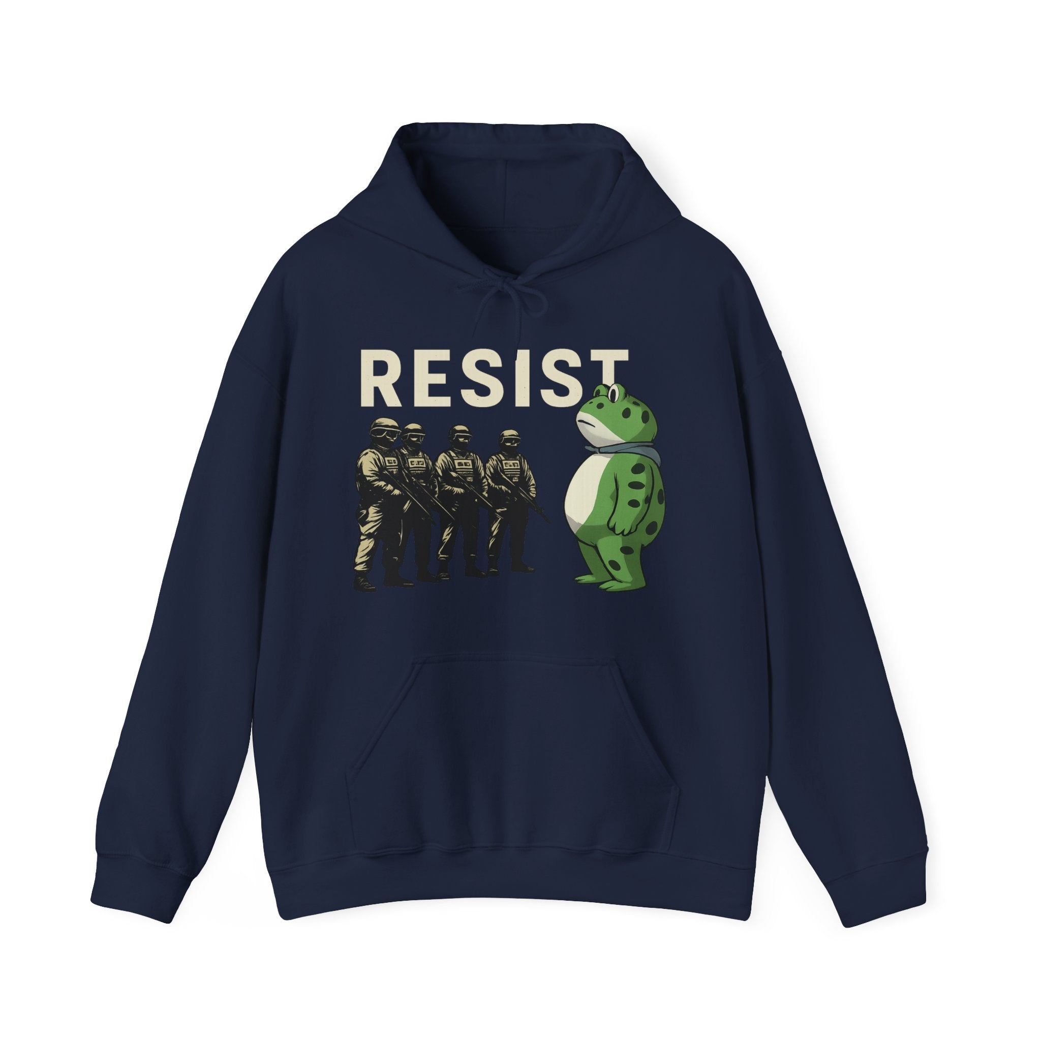 Frogs Resist Portland Frog Protest 2025 Hoodie , Protest Wear