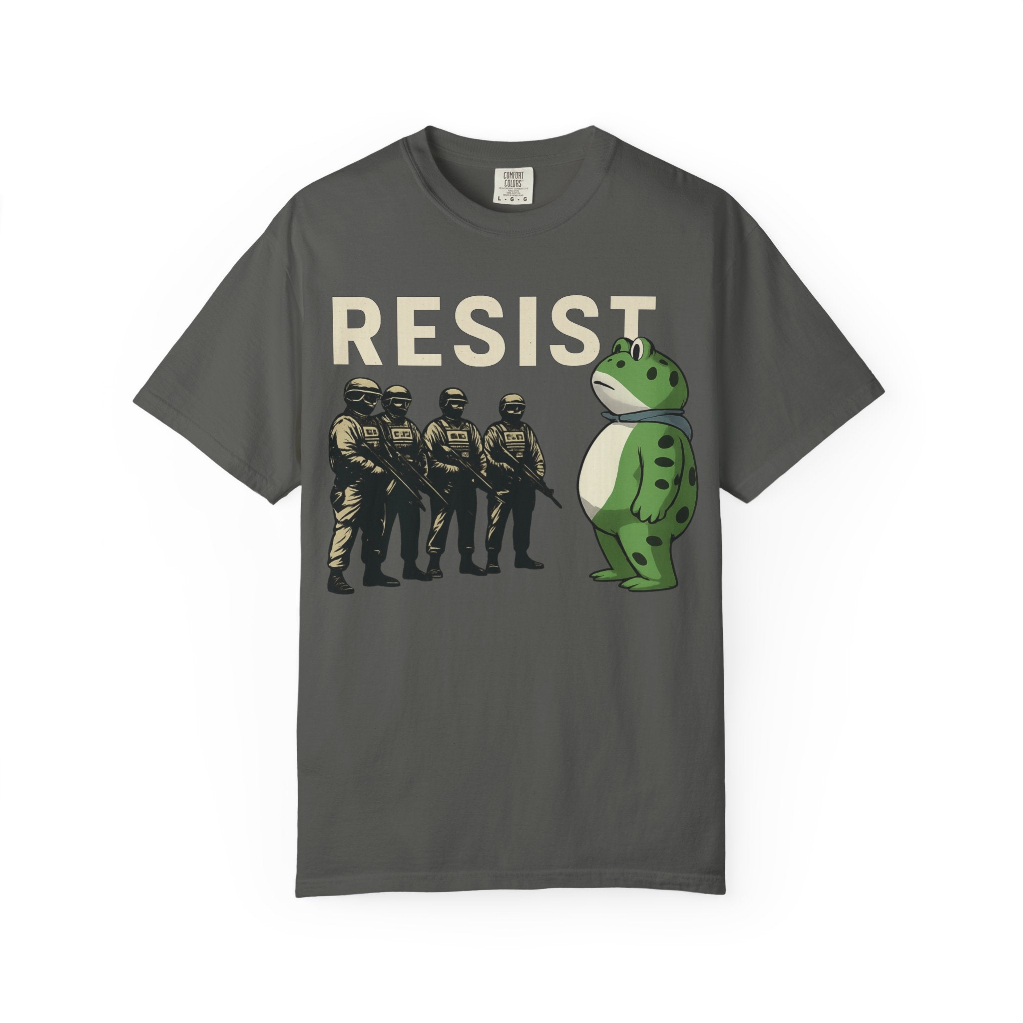 Frogs Resist Portland Frog Protest 2025 T-Shirt, Gift for Activists