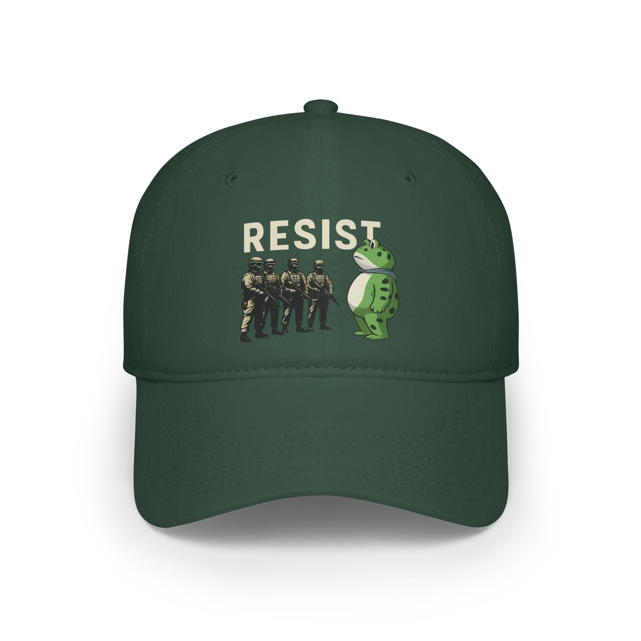 Frogs Resist Portland Frog Protest 2025 Dad Hat