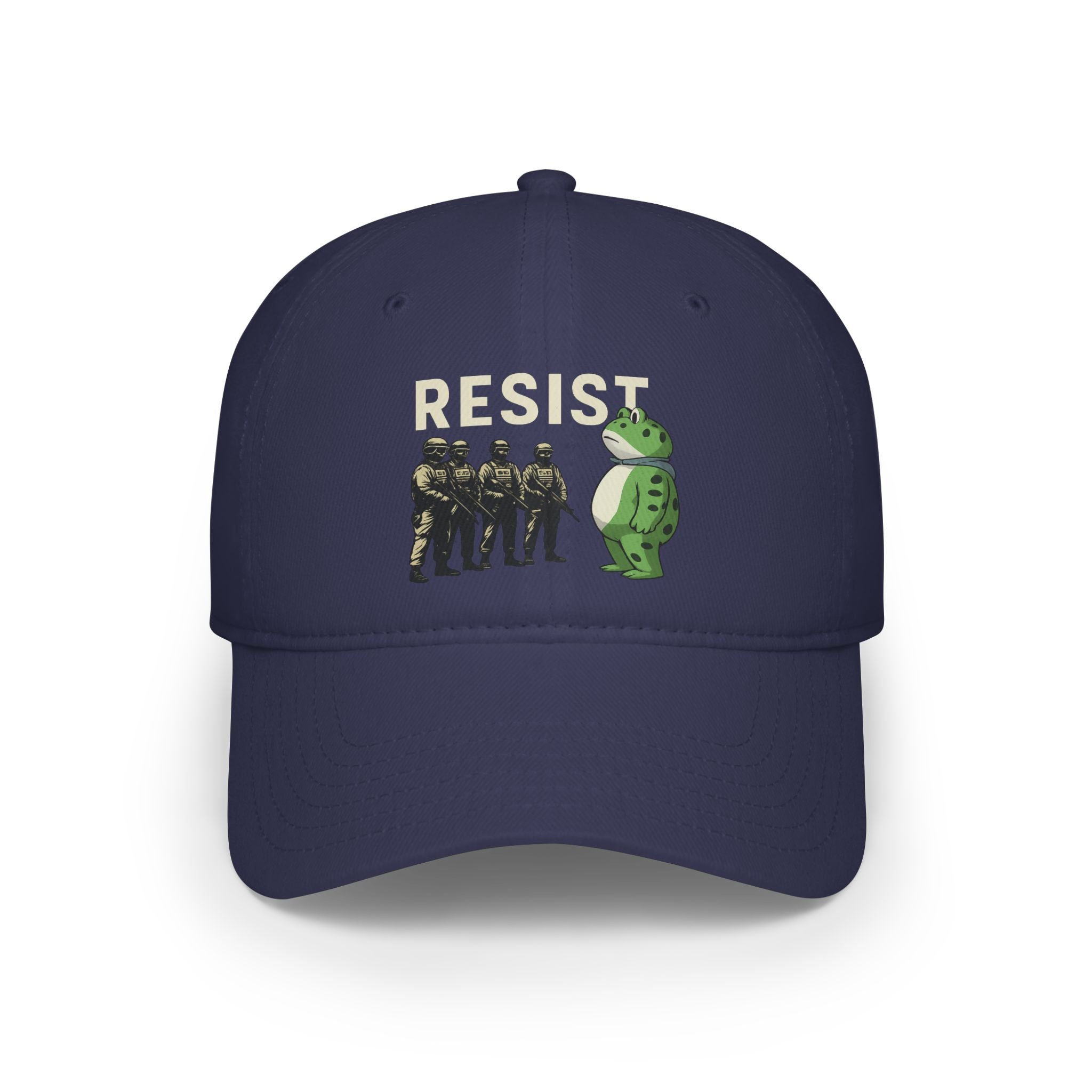 Frogs Resist Portland Frog Protest 2025 Dad Hat