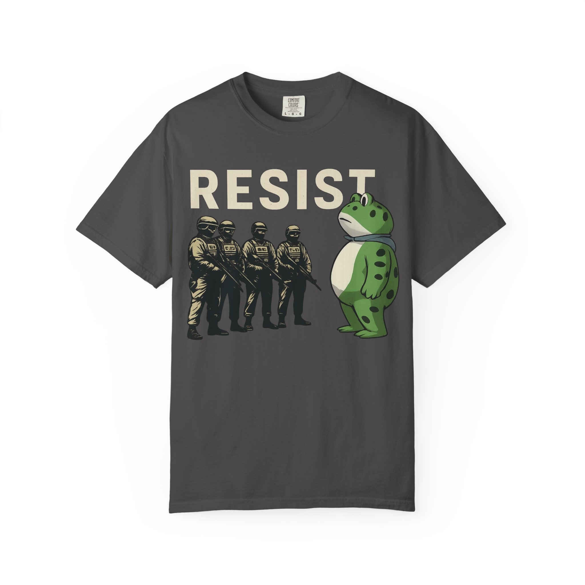 Frogs Resist Portland Frog Protest 2025 T-Shirt, Gift for Activists