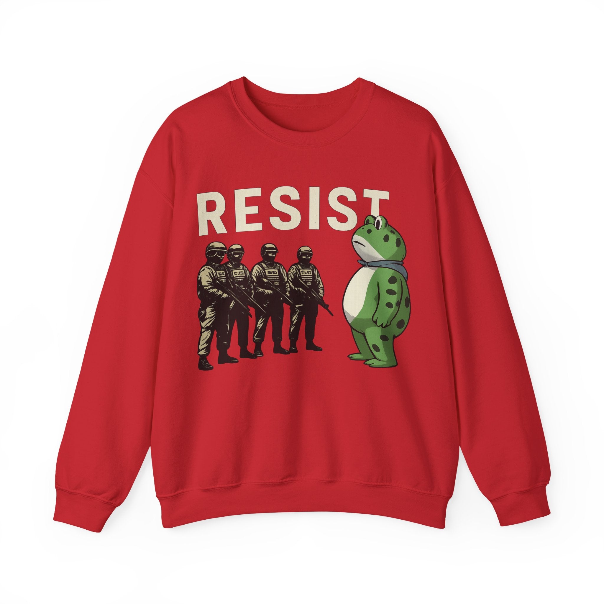 Frogs Resist Portland Frog Protest 2025 Sweatshirt
