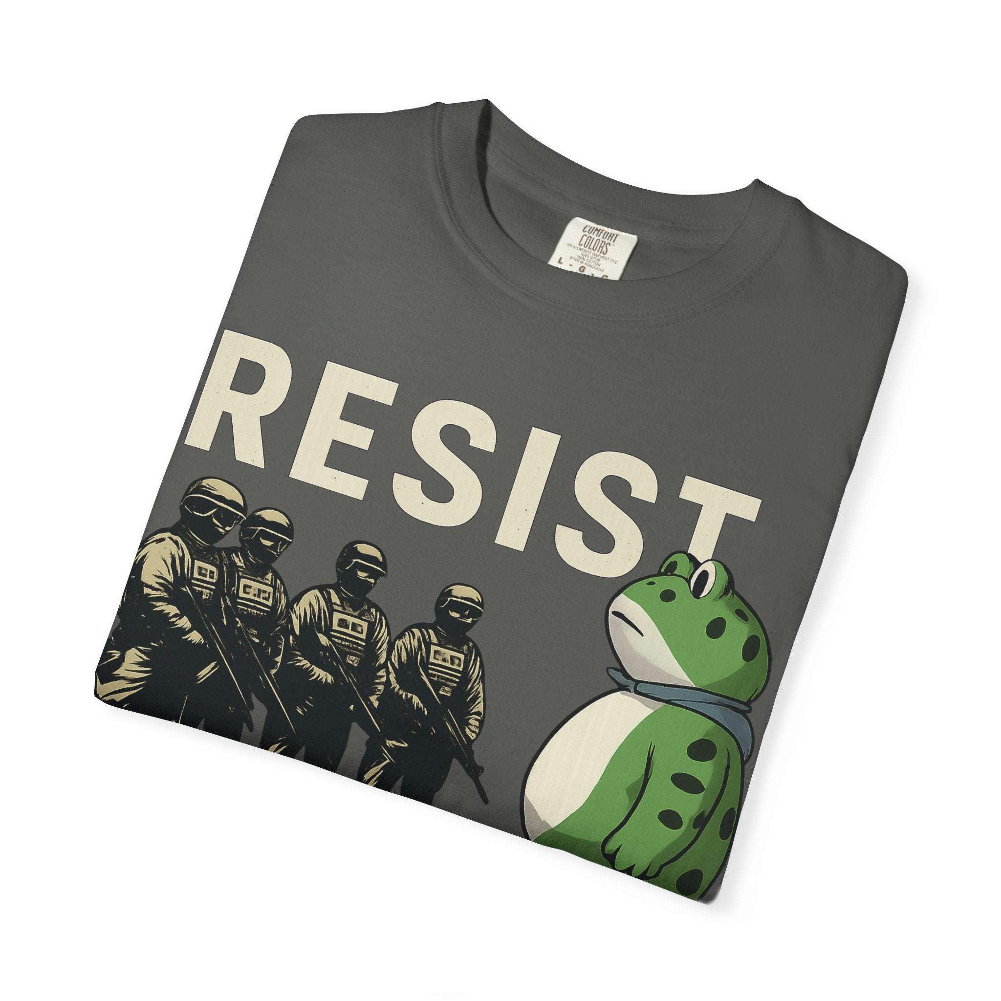 Frogs Resist Portland Frog Protest 2025 T-Shirt, Gift for Activists