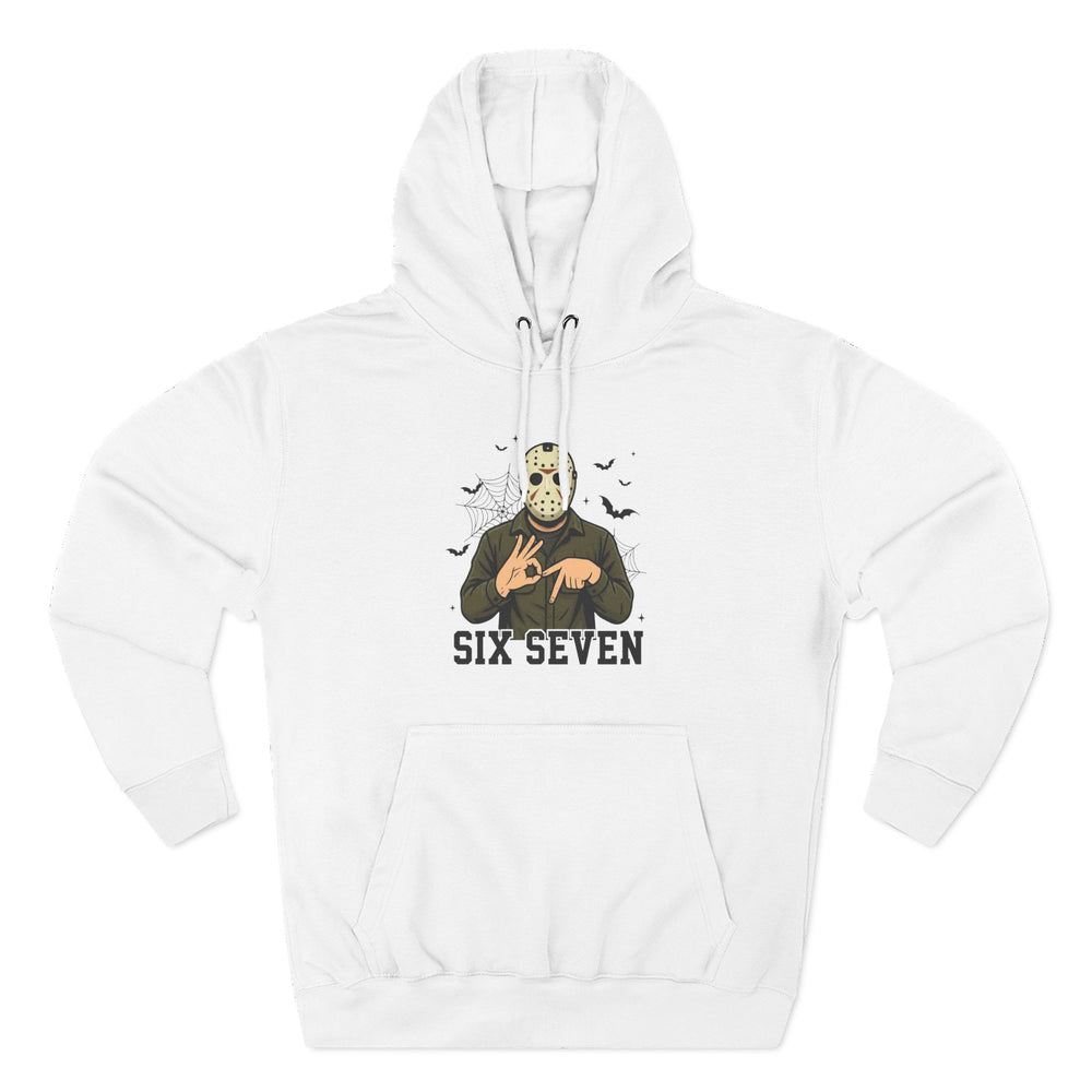 Jason Voorhees Six Seven Funny Halloween Horror Movie Chucky 67 Hoodie