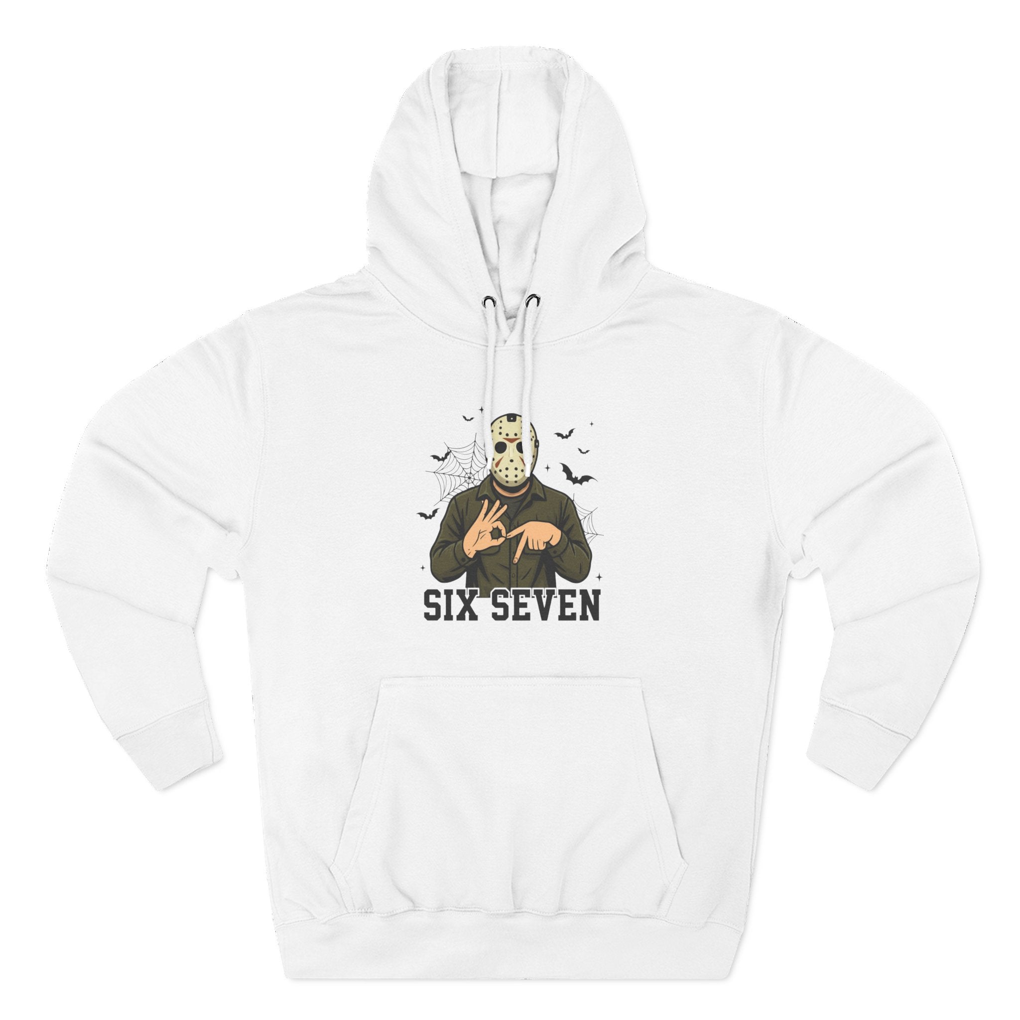 Jason Voorhees Six Seven Funny Halloween Horror Movie Chucky 67 Hoodie