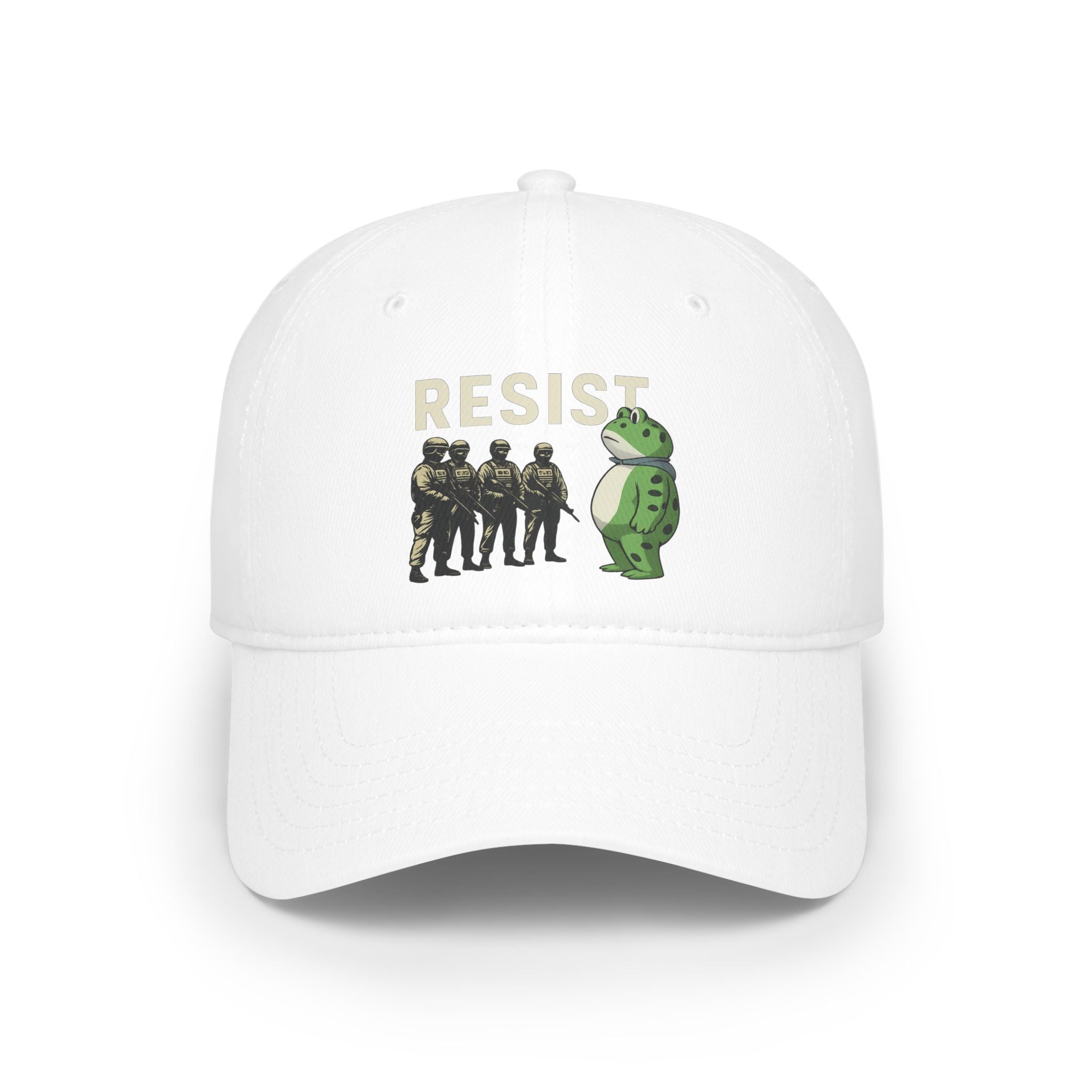 Frogs Resist Portland Frog Protest 2025 Dad Hat