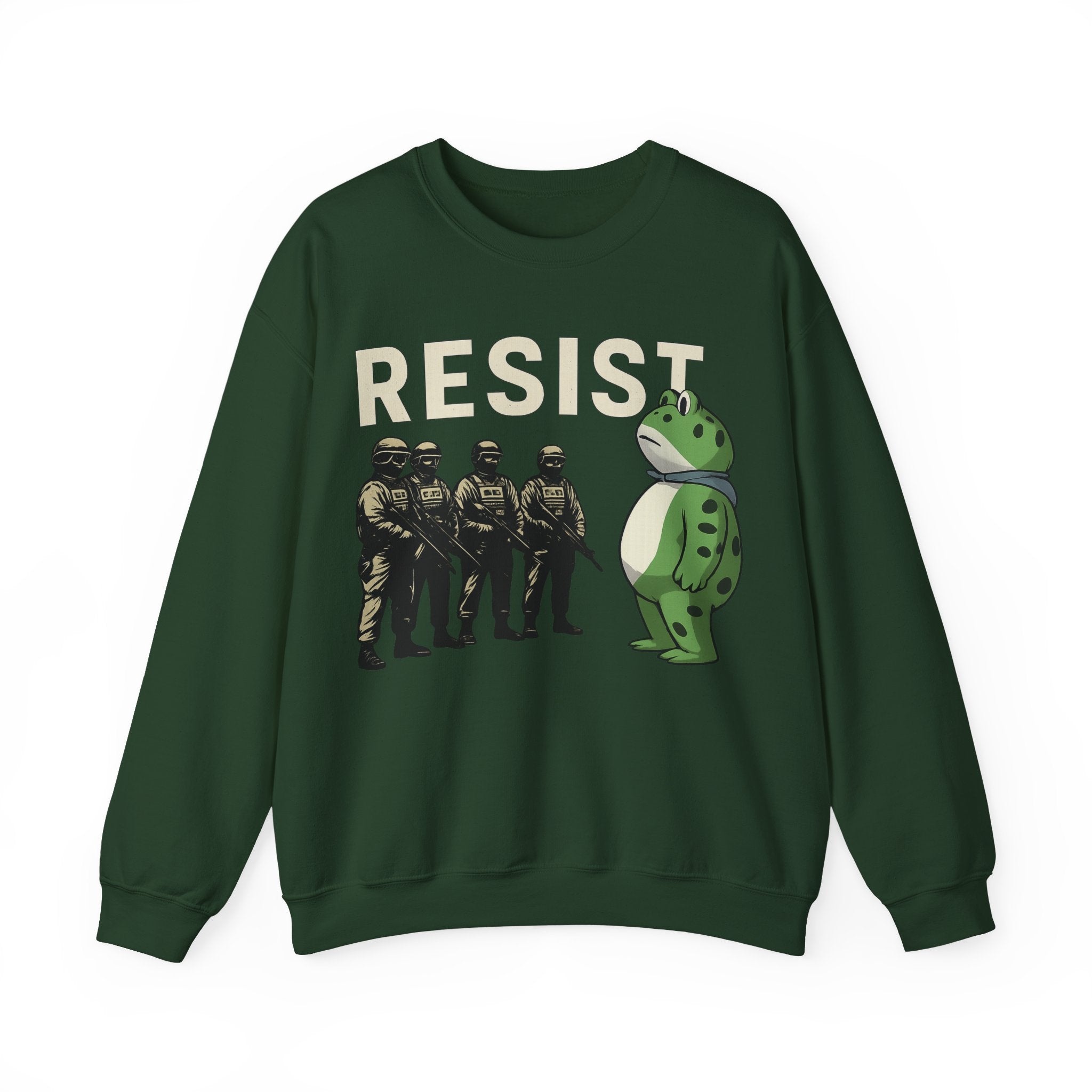 Frogs Resist Portland Frog Protest 2025 Sweatshirt