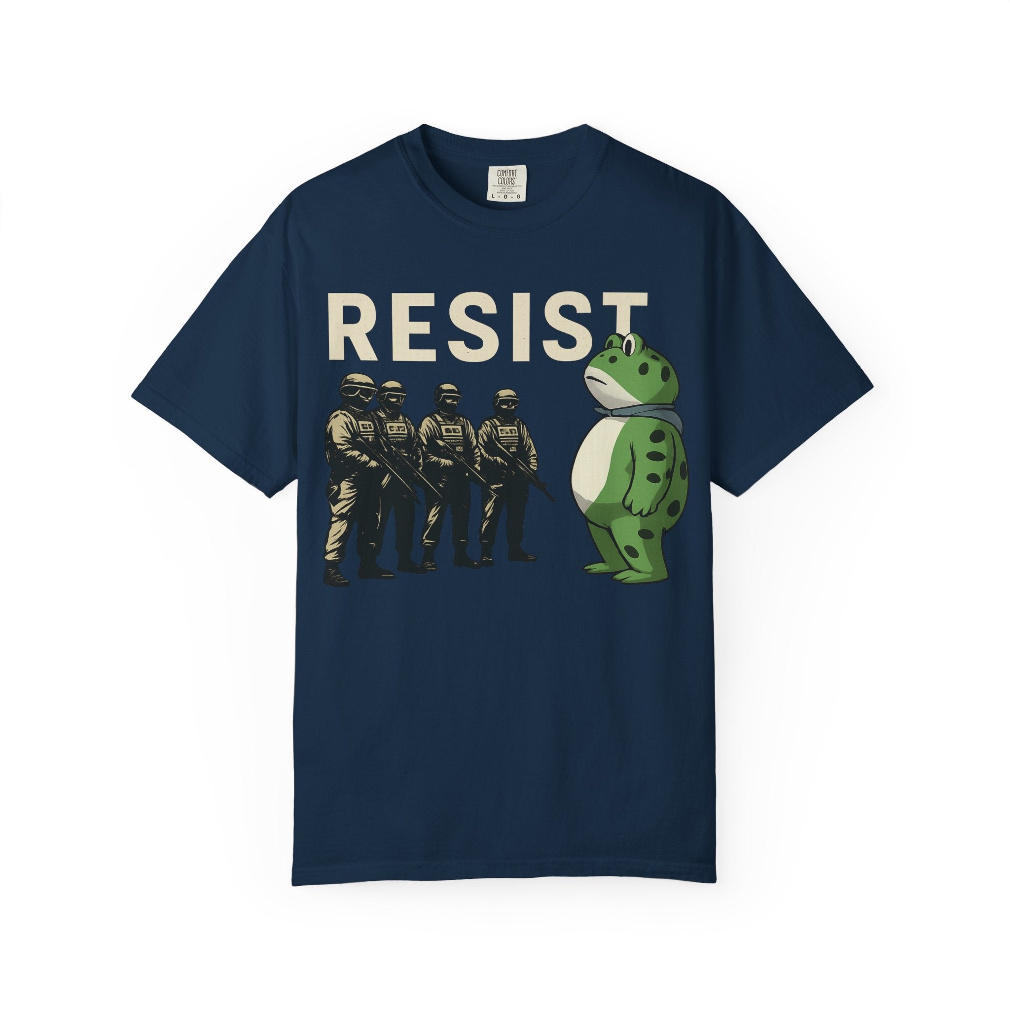 Frogs Resist Portland Frog Protest 2025 T-Shirt, Gift for Activists
