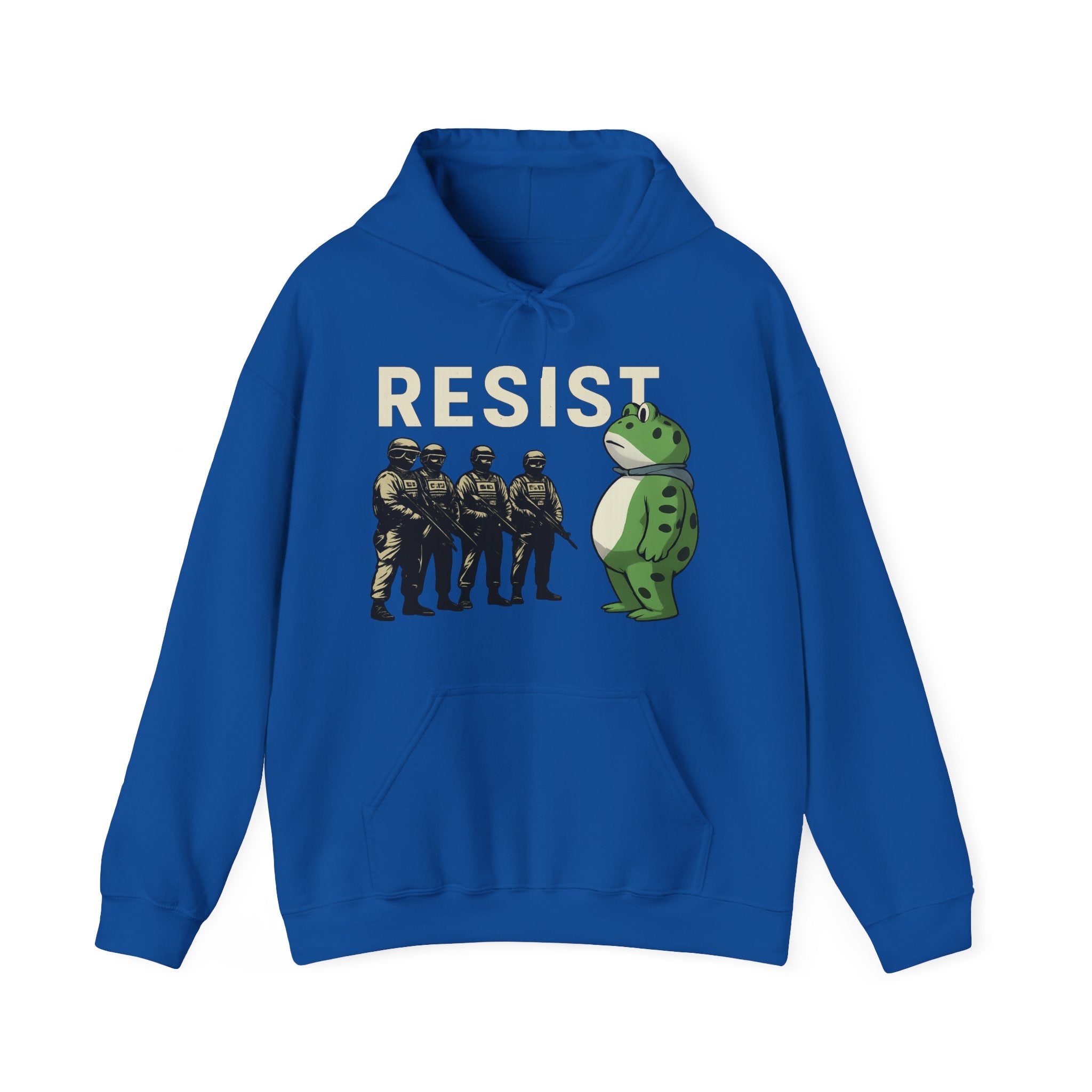 Frogs Resist Portland Frog Protest 2025 Hoodie , Protest Wear