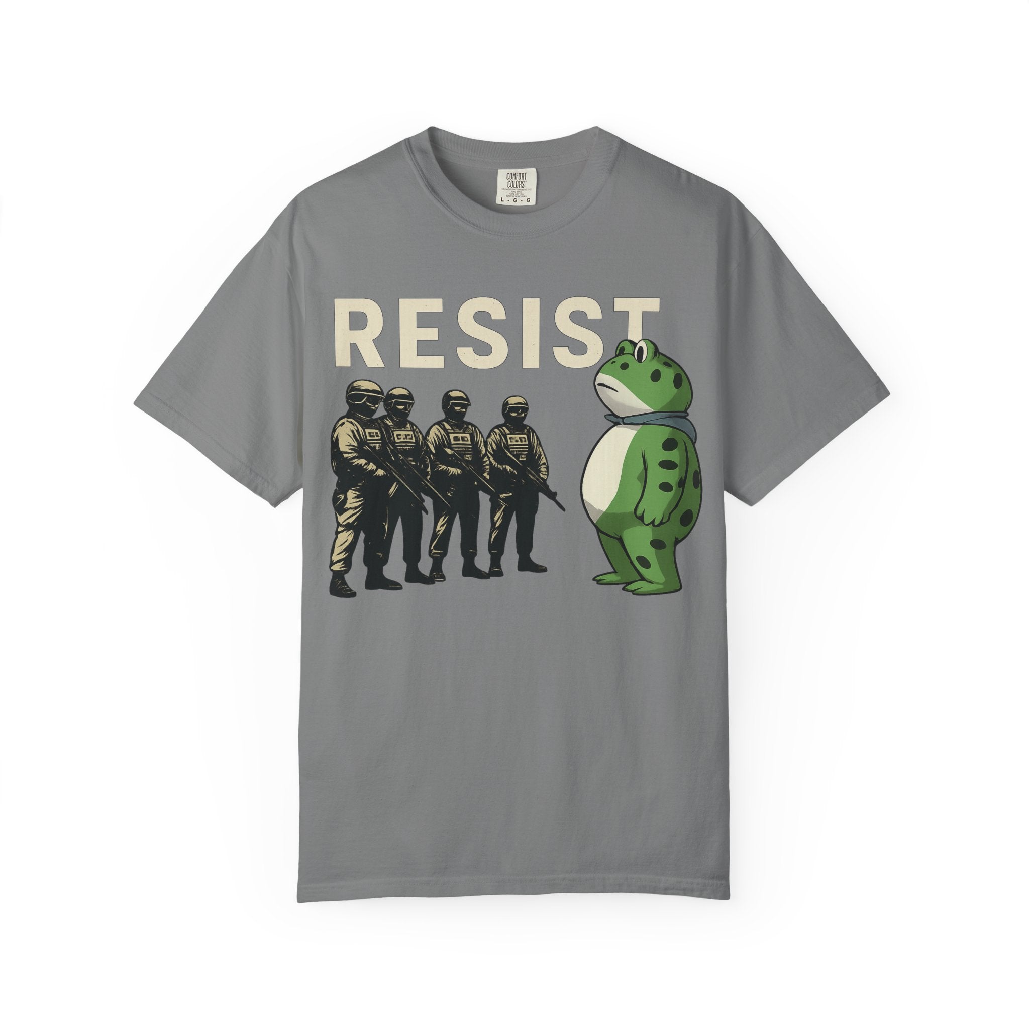 Frogs Resist Portland Frog Protest 2025 T-Shirt, Gift for Activists