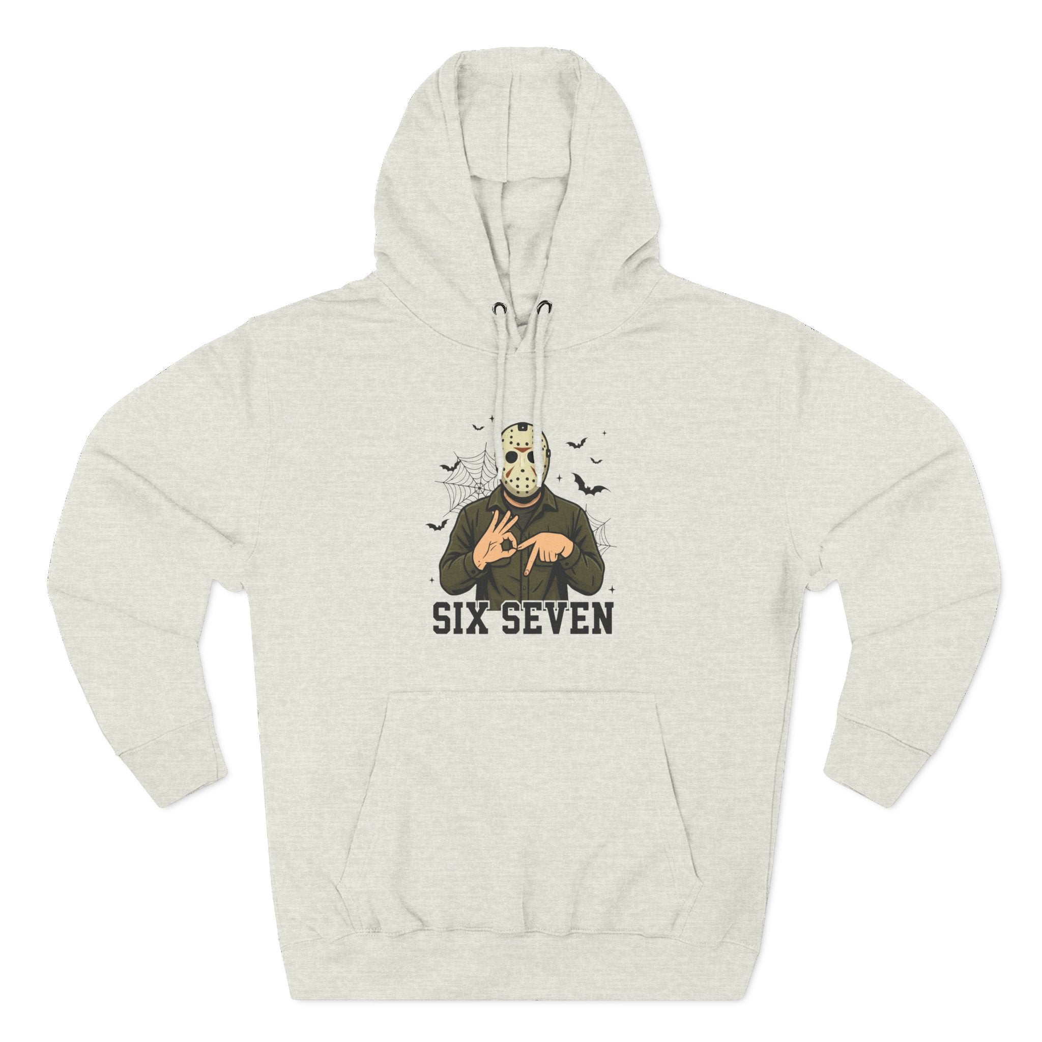 Jason Voorhees Six Seven Funny Halloween Horror Movie Chucky 67 Hoodie