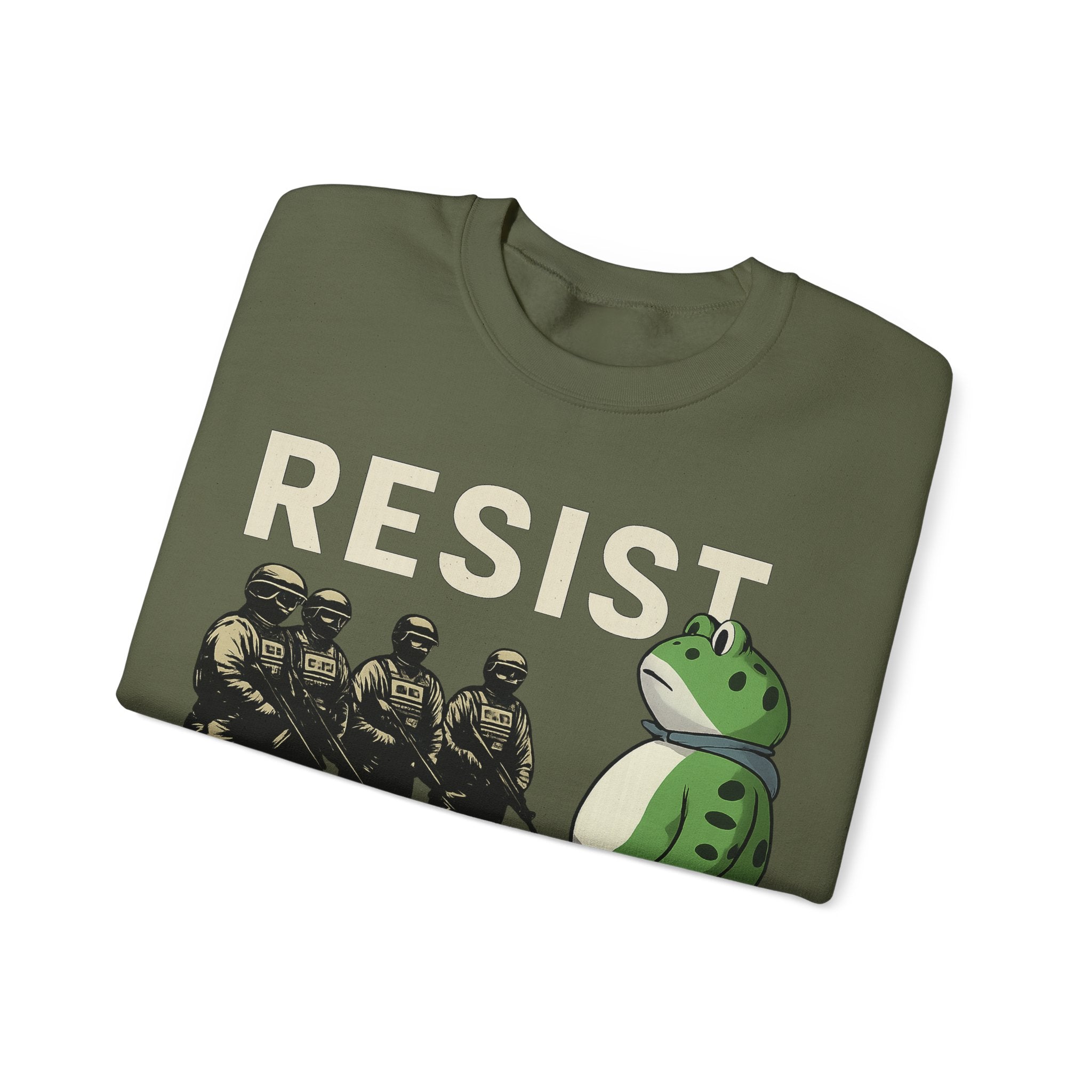Frogs Resist Portland Frog Protest 2025 Sweatshirt