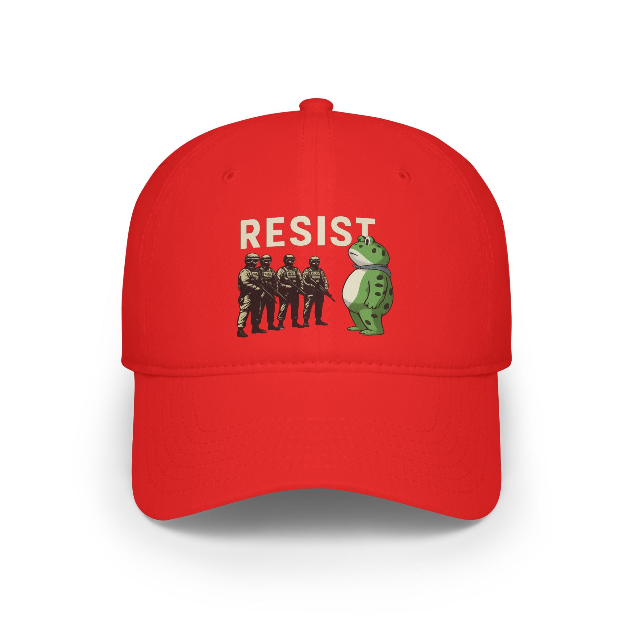 Frogs Resist Portland Frog Protest 2025 Dad Hat