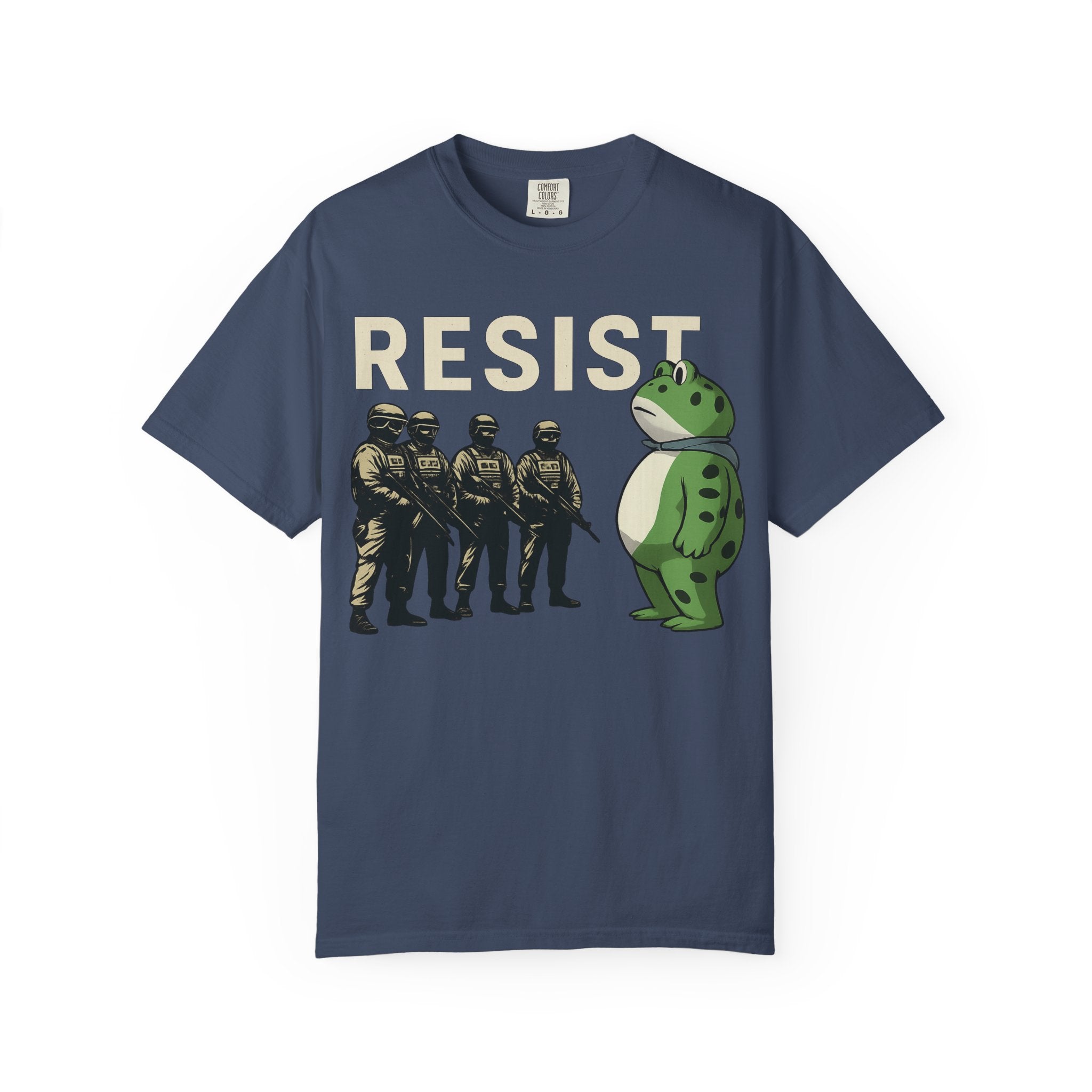 Frogs Resist Portland Frog Protest 2025 T-Shirt, Gift for Activists