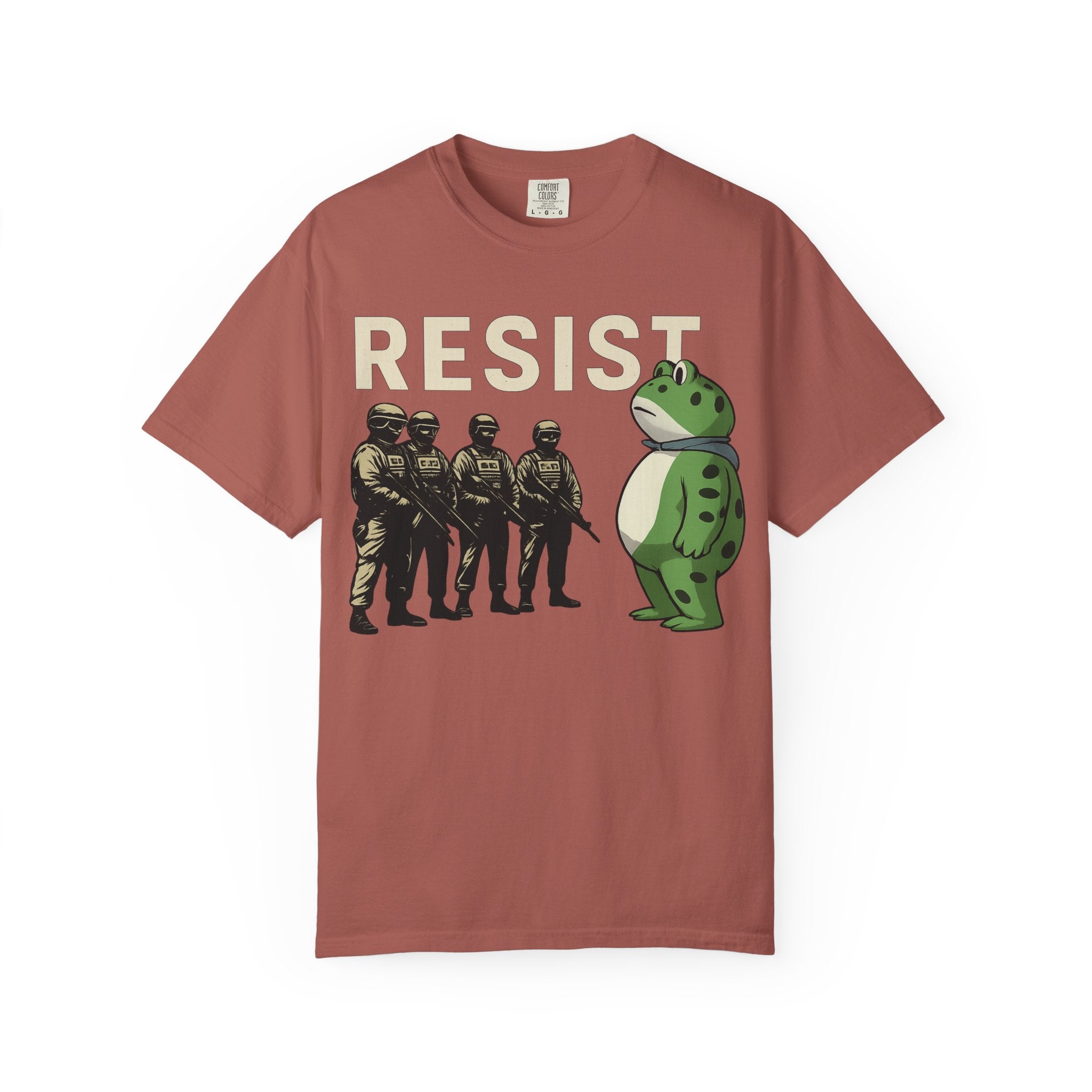 Frogs Resist Portland Frog Protest 2025 T-Shirt, Gift for Activists