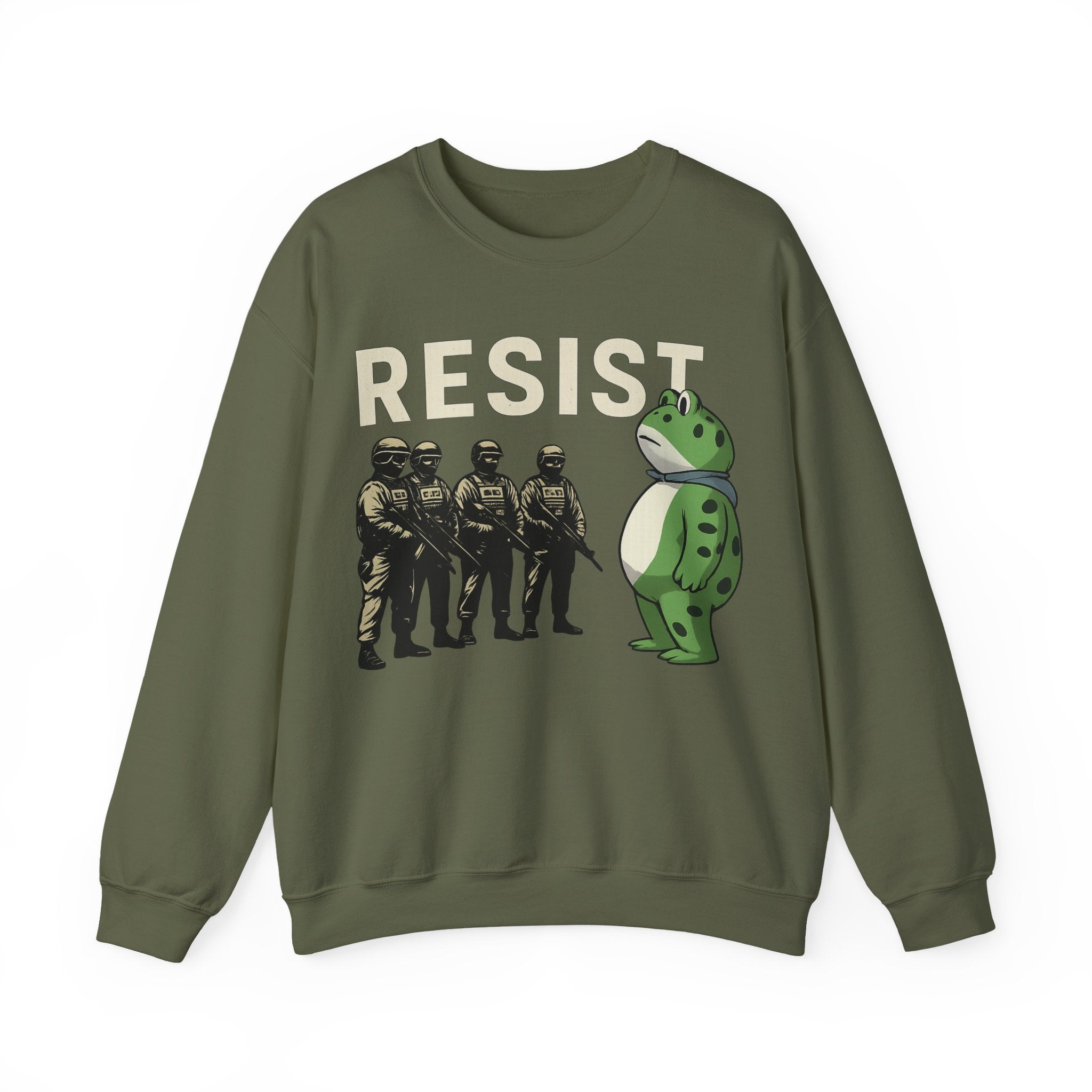 Frogs Resist Portland Frog Protest 2025 Sweatshirt