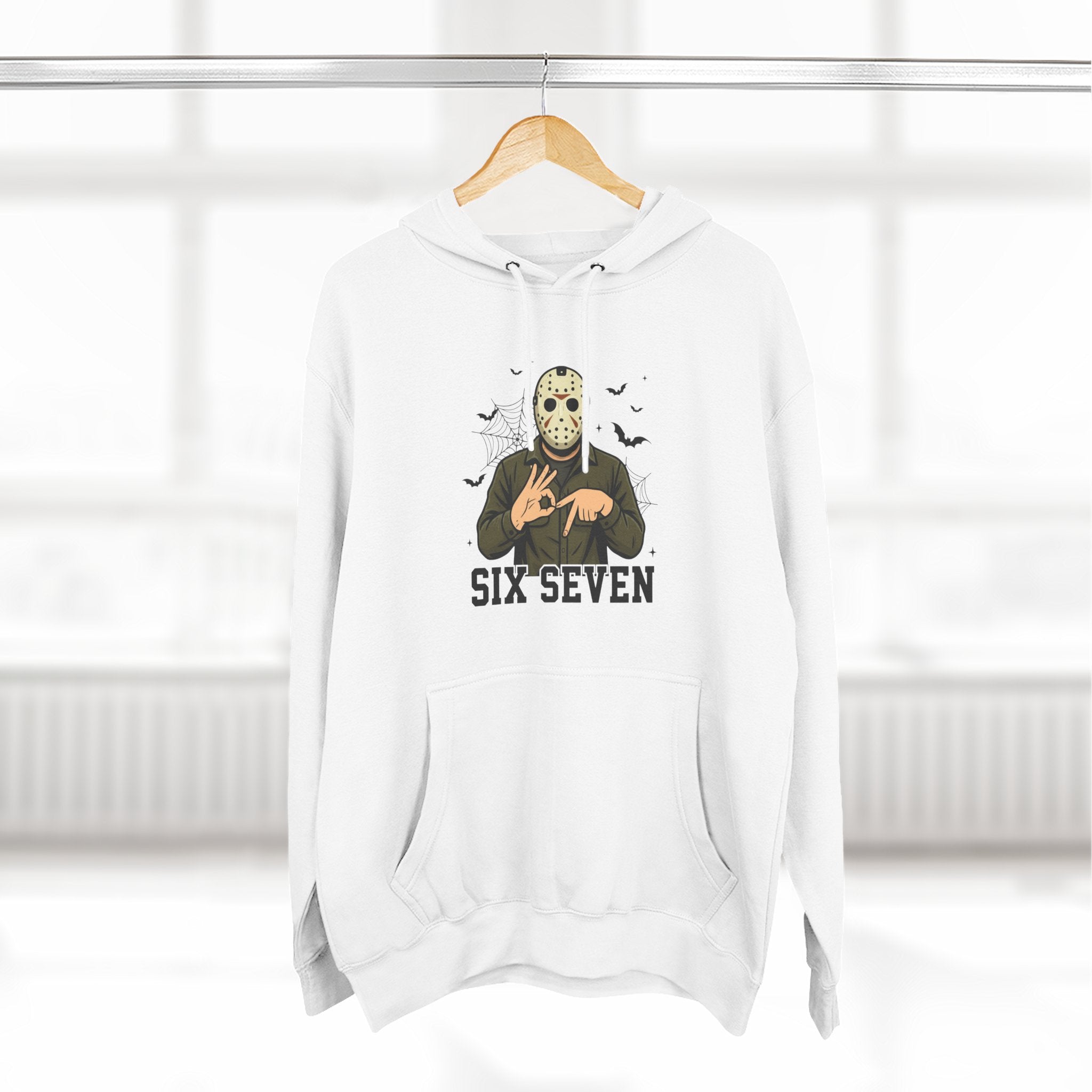 Jason Voorhees Six Seven Funny Halloween Horror Movie Chucky 67 Hoodie