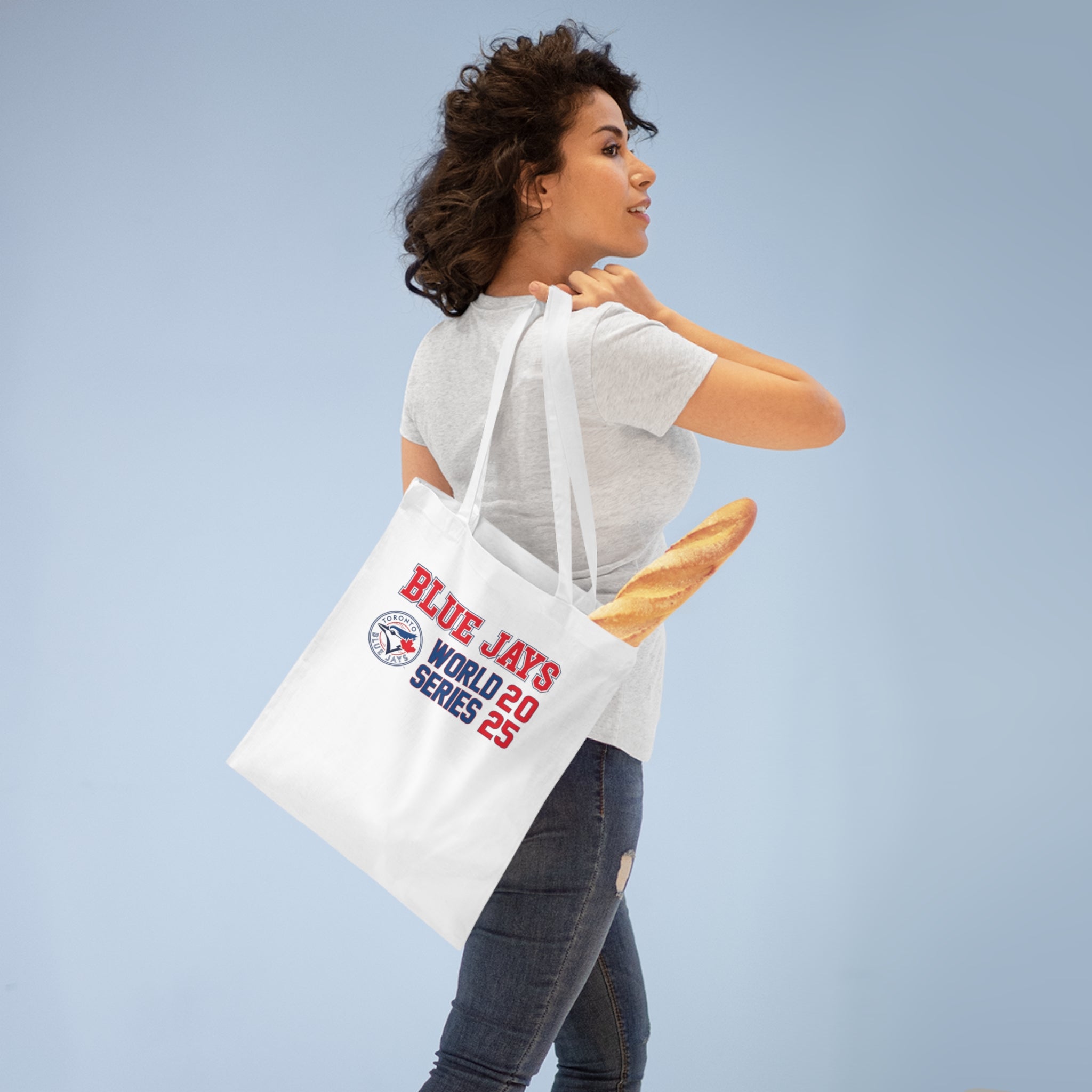 Toronto Blue Jays 2025 World Series Blue Jays MLB Worlds Series Tote Bag