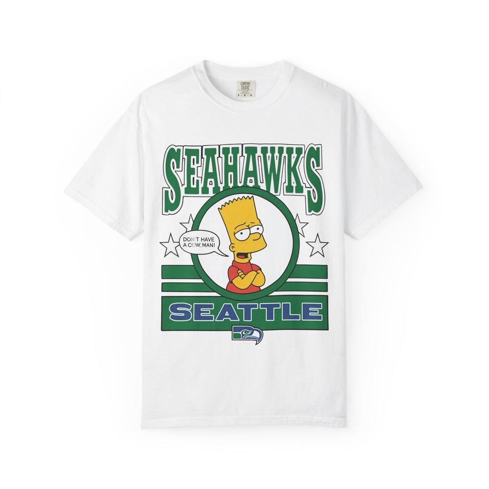 Seattle Seahawks Bart Simpson Unisex T-Shirt