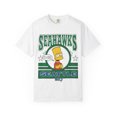 Seattle Seahawks Bart Simpson Unisex T-Shirt