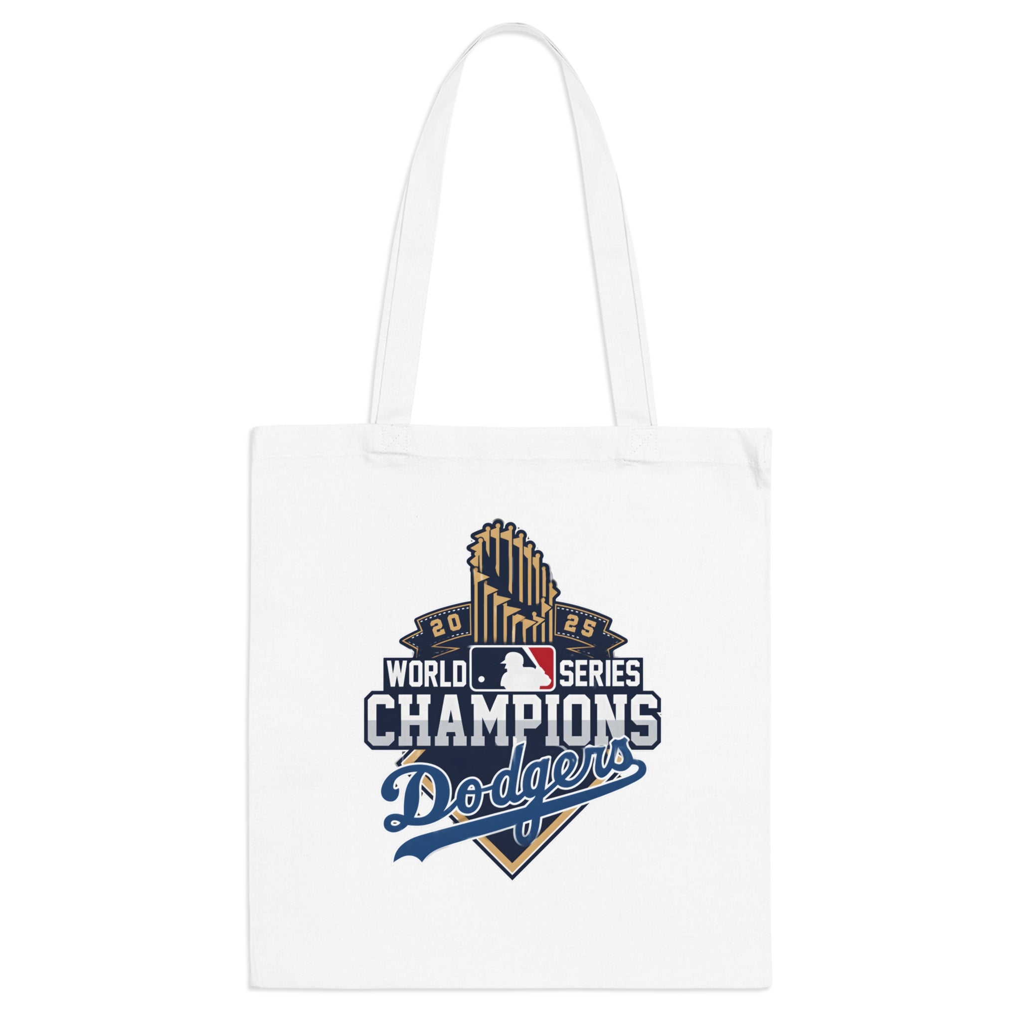 Dodgers 2025 National League Champions Los Angeles Dodgers World Serie Champions Tote Bag