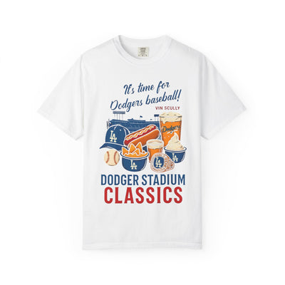 It’s Time For Dodgers Baseball PNG, Dodgers Stadium Classics PNG, LA Dodgers Baseball Unisex T-Shirt