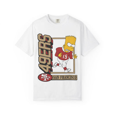 Bart Simpson San Francisco 49ers Unisex T-Shirt
